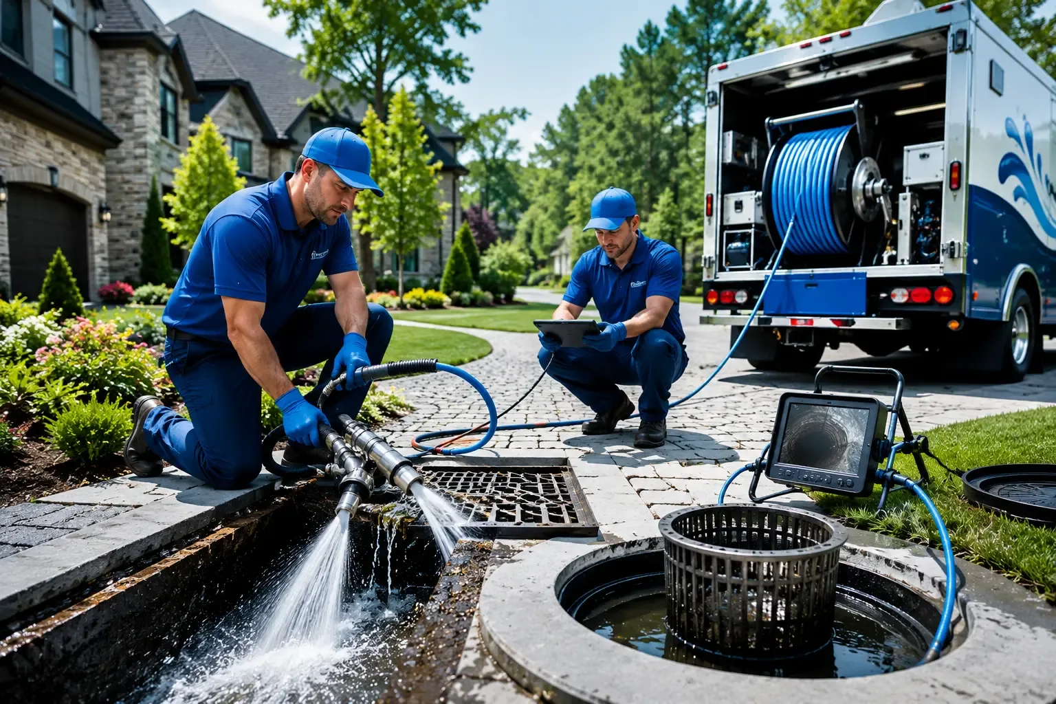 Local outdoor drain cleaning professionals in Ashley Falls, MA
